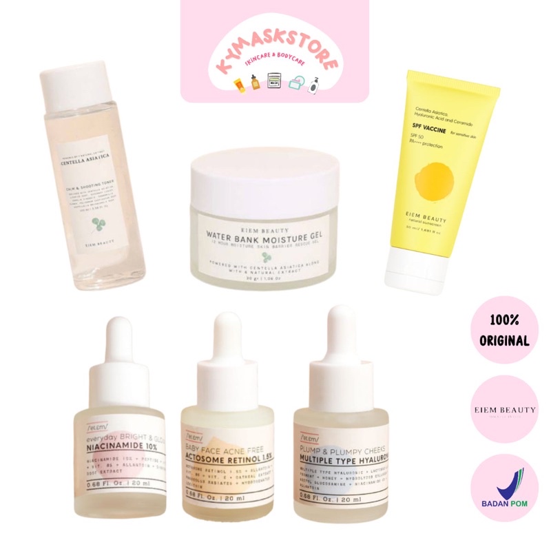 Jual [READY STOCK] MOISTURIZER EIEM BEAUTY SERUM EIEM BEAUTY TONER EIEM
