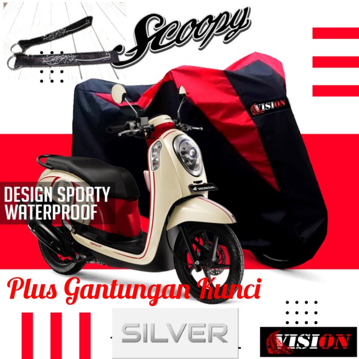 COVER MOTOR SARUNG MOTOR SCOOPY SPACY BEAT VARIO GENIO MIO NEX