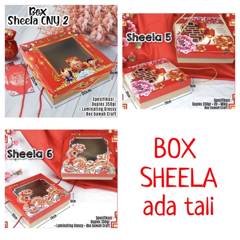 BOX KARDUS CAKE SHEELA LEBARAN