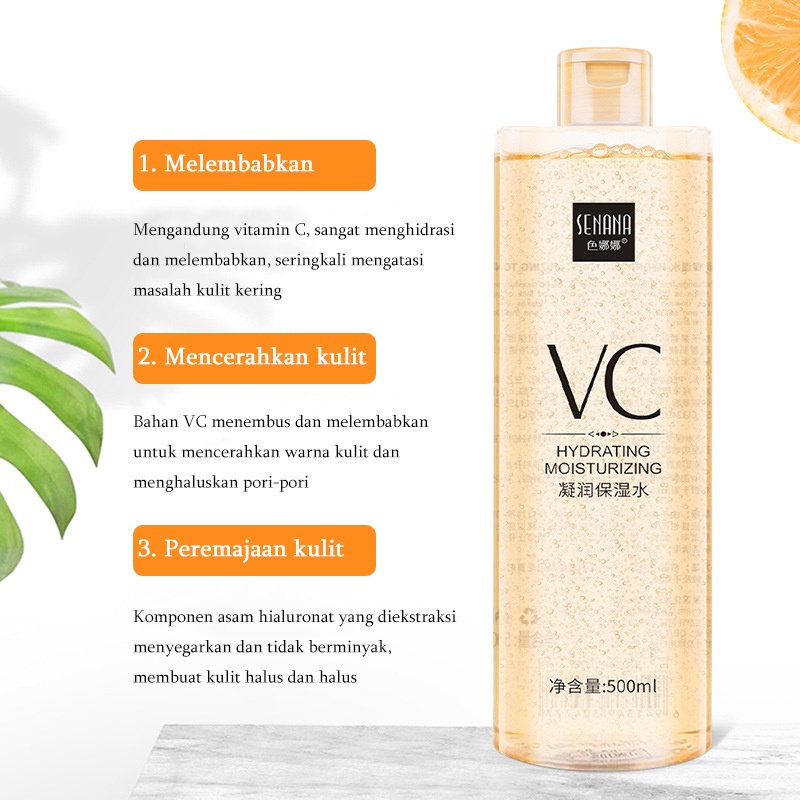 Toner wajah Pelembab wajah Perawatan wajah 500ml FACE TONER WAJAH Mencegah kekeringan dan pengelupasan MENCERAHKAN MENYEGARKAN MERAWAT KULIT BER JERAWAT MENYAMARKAN FLEK HITAM