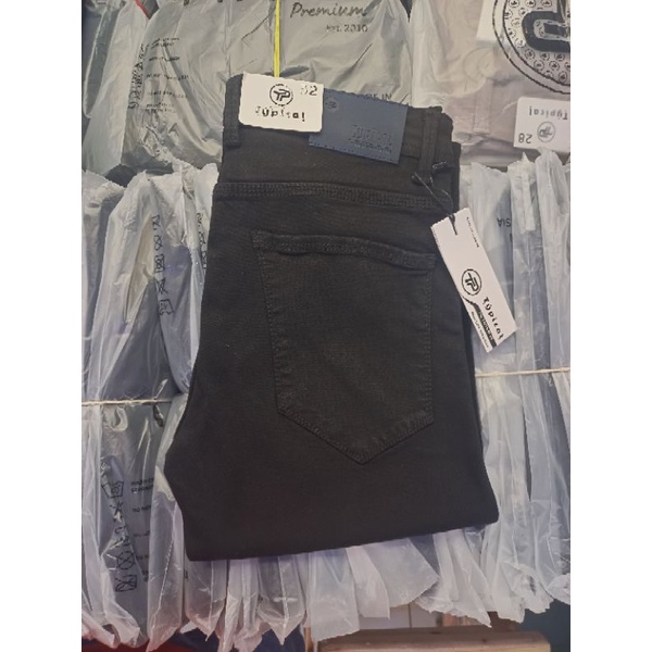 Celana jeans pria skinny Typical Original denim - Typical denim hitam fashion