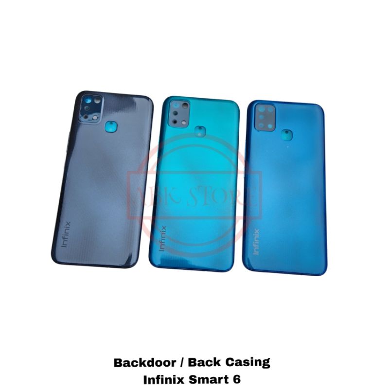 TUTUP BELAKANG BACKDOOR BACKCOVER INFINIX SMART 6 X657B BACK CASING HOUSING