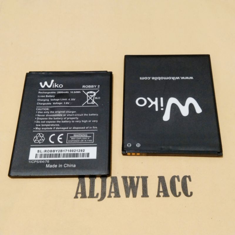 Baterai Bt Batre Battery Wiko Robby 2 Model 3921 Original Battery Hp