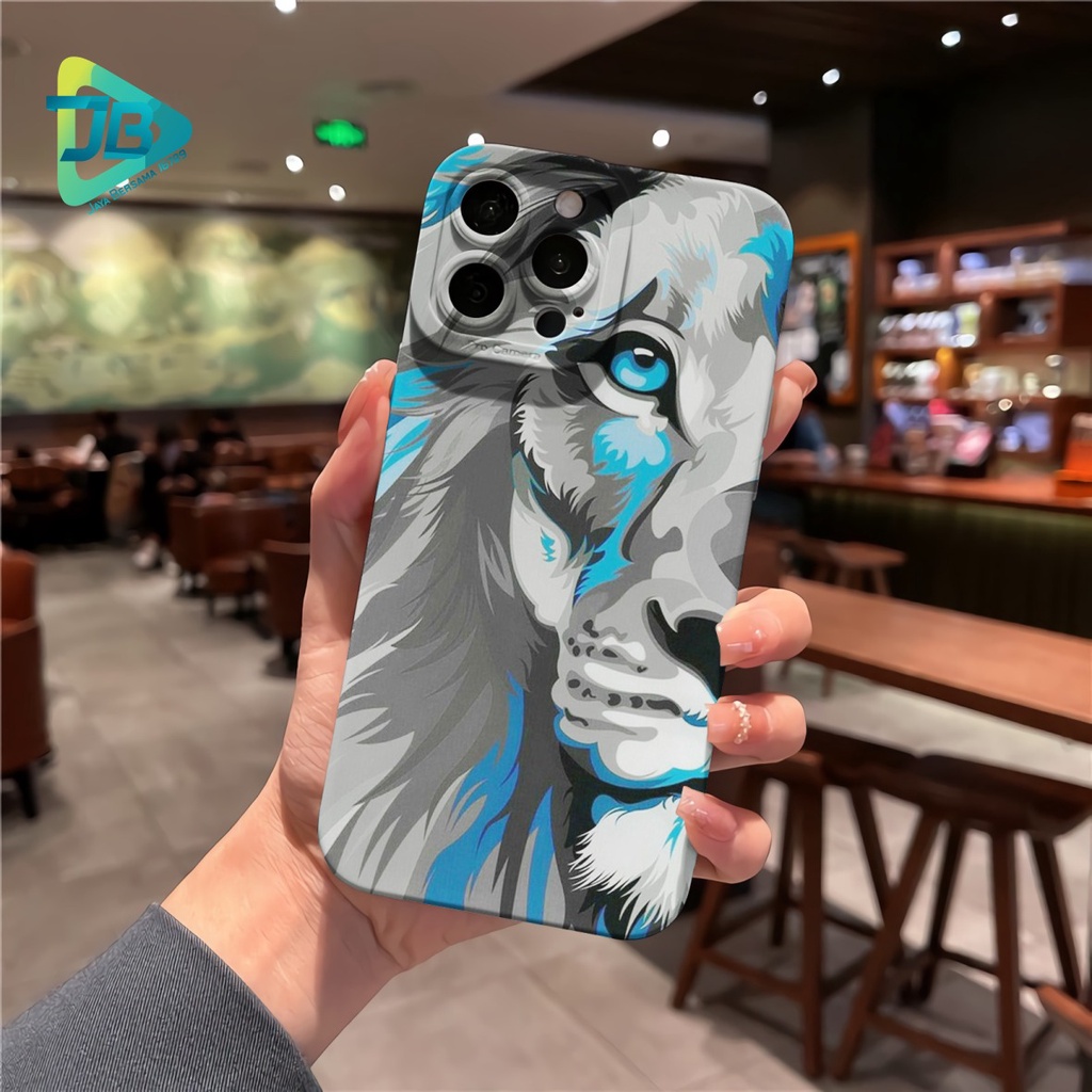 CUSTOM CASE SOFTCASE SILIKON PROCAMERA LION CUSTOM XIAOMI REDMI 6A 8 8A PRO 9 9A 9C 10A NOTE 8 9 10 10S POCO M3 M4 JB6368