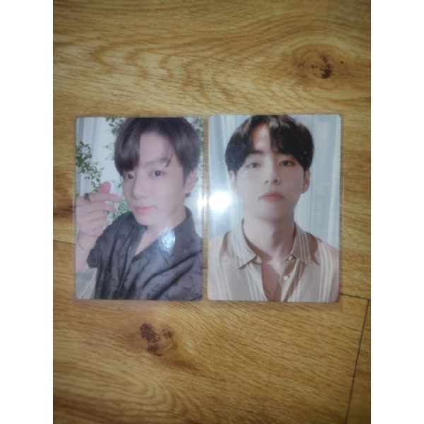 Jungkook Taehyung Army Zip Membership Kit Mini Photocard MPC PC BTS Official Photocard