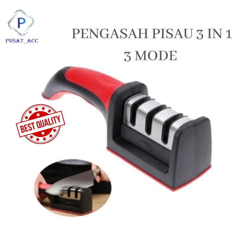 Alat Asah Pisau Benda Tajam Alat pengasah Knife Sharpener Swift Sharp 3 Garis