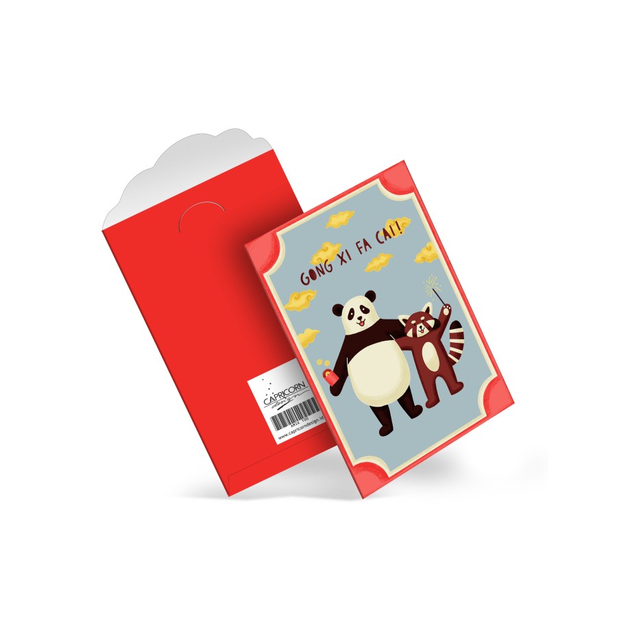 

Capricorn Design Amplop Imlek / Chinese New Year Envelope AMIK100 Isi 5