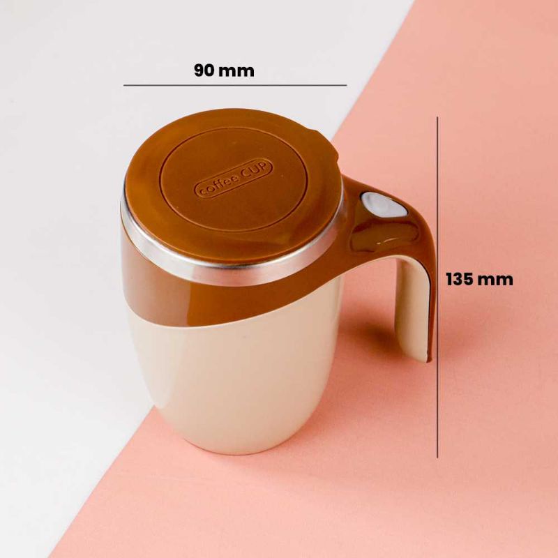 Gelas Aduk Otomatis Rechargeable /Cangkir Kopi Teh/ Self Stirring Cup /Mug Automatic Mixing /Magnetic Steering