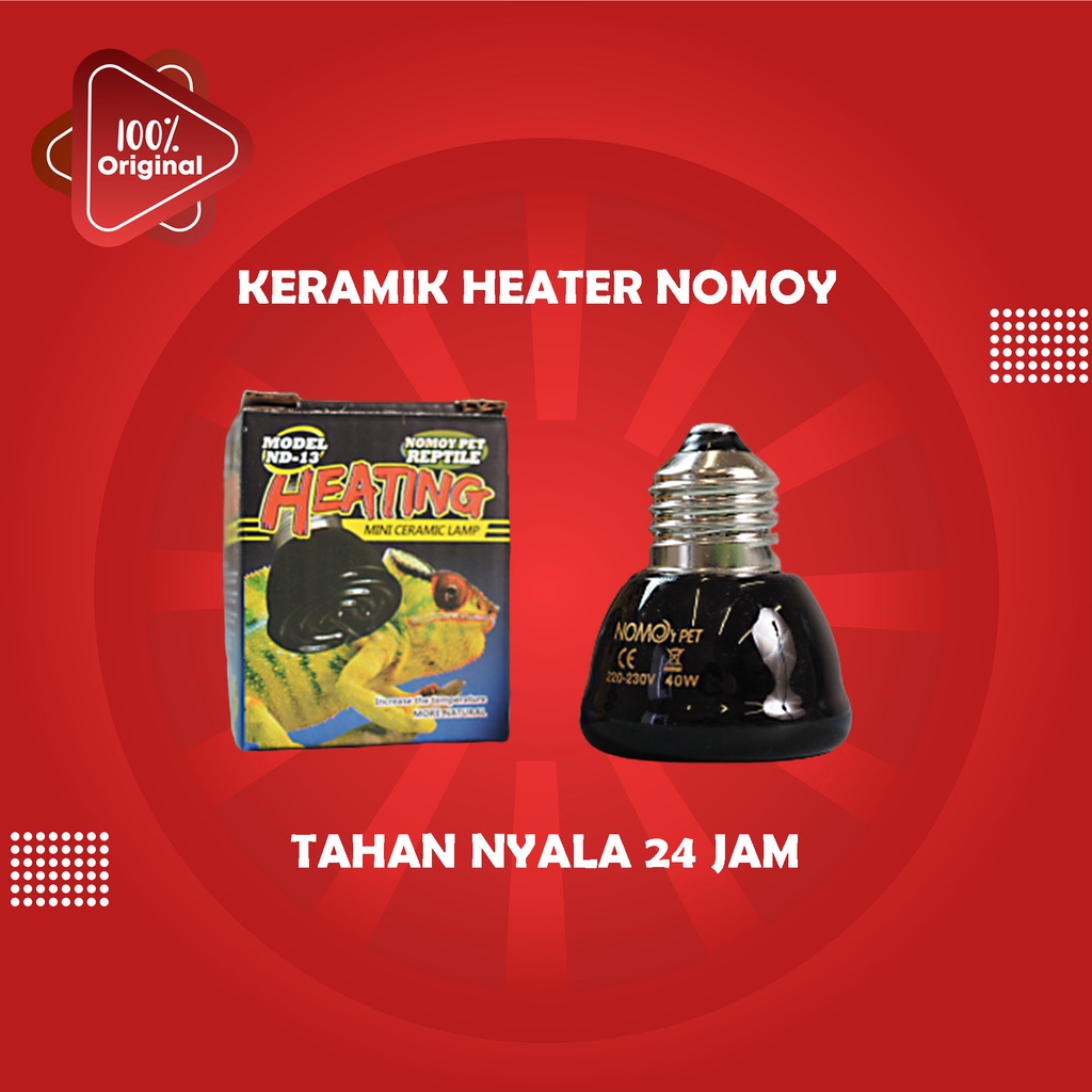 Jual Nomoy Ceramic Heater Lampu Keramik Heater Penghangat kandang malam