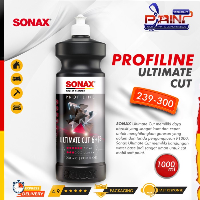 SONAX Profiline Ultimate Cut 239-300 1Liter High Cut+ Medium Gloss