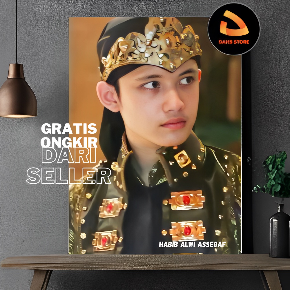 Poster Habib Alwi Assegaf Hiasan Dinding Papan MDF HAS8