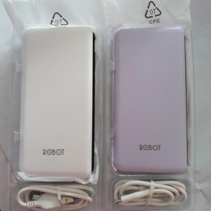 powerbank robot 10000mah RT180 original putih