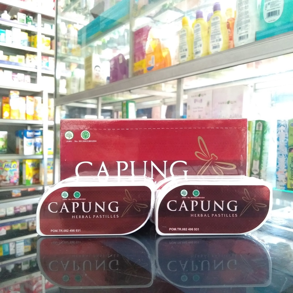 PERMEN CAPUNG PASTILLES permen herbal capung