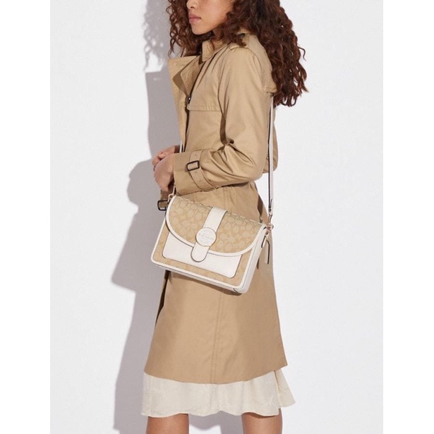 Coach Lonnie Crossbody In Signature Jacquard (C8307)