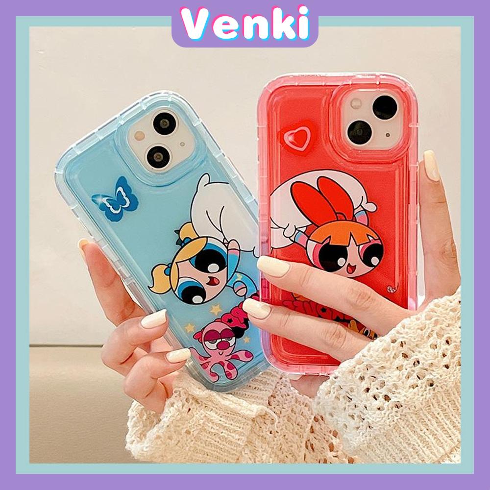 Case For iPhone 14 Pro Max TPU Soft Jelly Airbag Clear Case Cute Cartoon Camera Protection Shockproof For iPhone 14 13 12 11 Plus Pro Max 7 Plus X XR