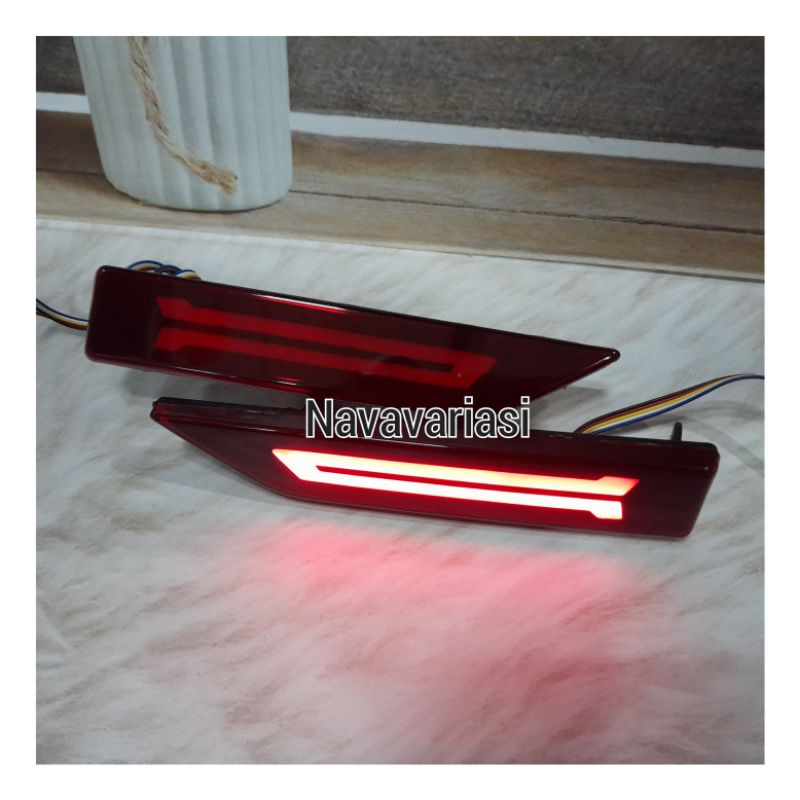 Led Lampu Bumper Belakang Mobil All New Veloz 2022 - 2023 Lampu Mobil Aksesoris