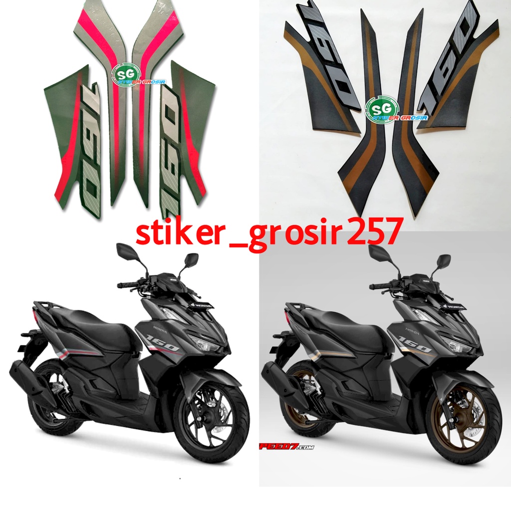 STRIPING VARIO 160 2022 FI | stiker motor honda vario 160 allnew