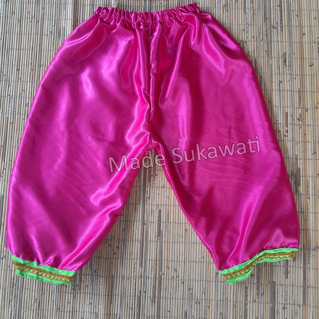 Setelan Baju rompi celana tari Gopala bali