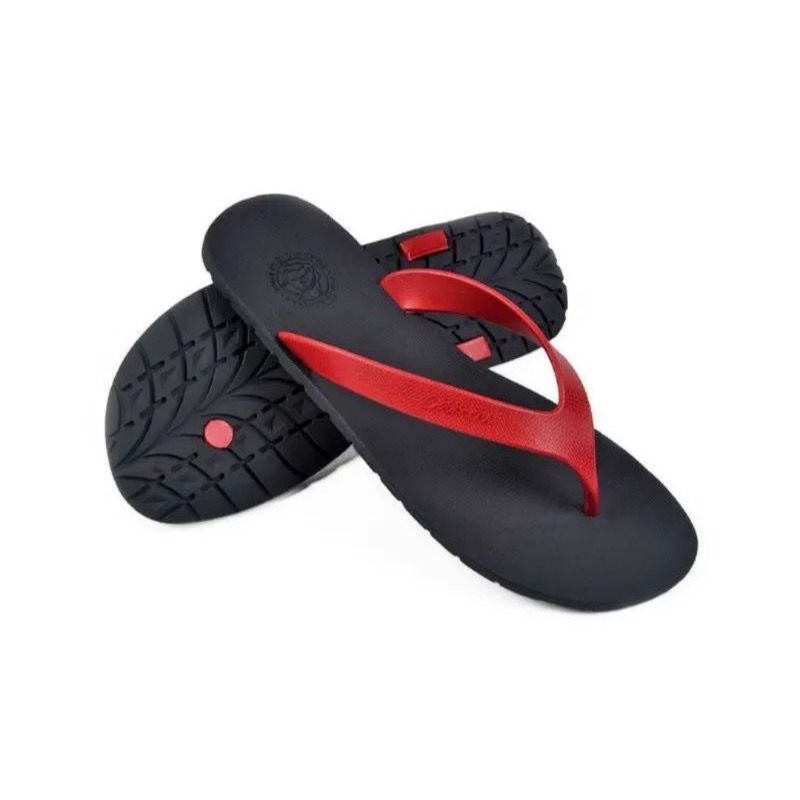 Sandal Sendal Slop Selop Slip On Slide Jepit Japit Kulit Carvil Pria Premium