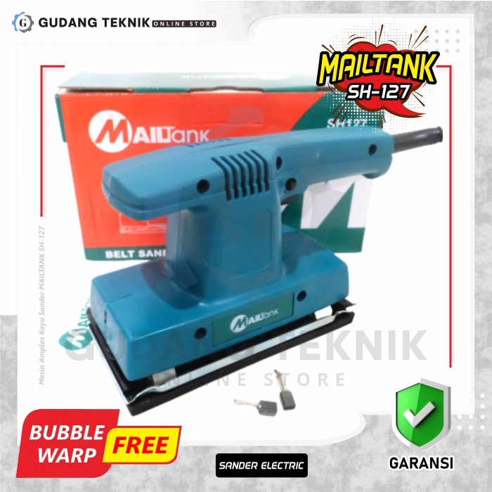 Mesin Amplas Listrik Belt Sender 941HD SH127 NRT PRO X MAILTANK / Finishing Sander Electric Variable Speed 941 HD NRT PRO X SH 127 MAILTANK