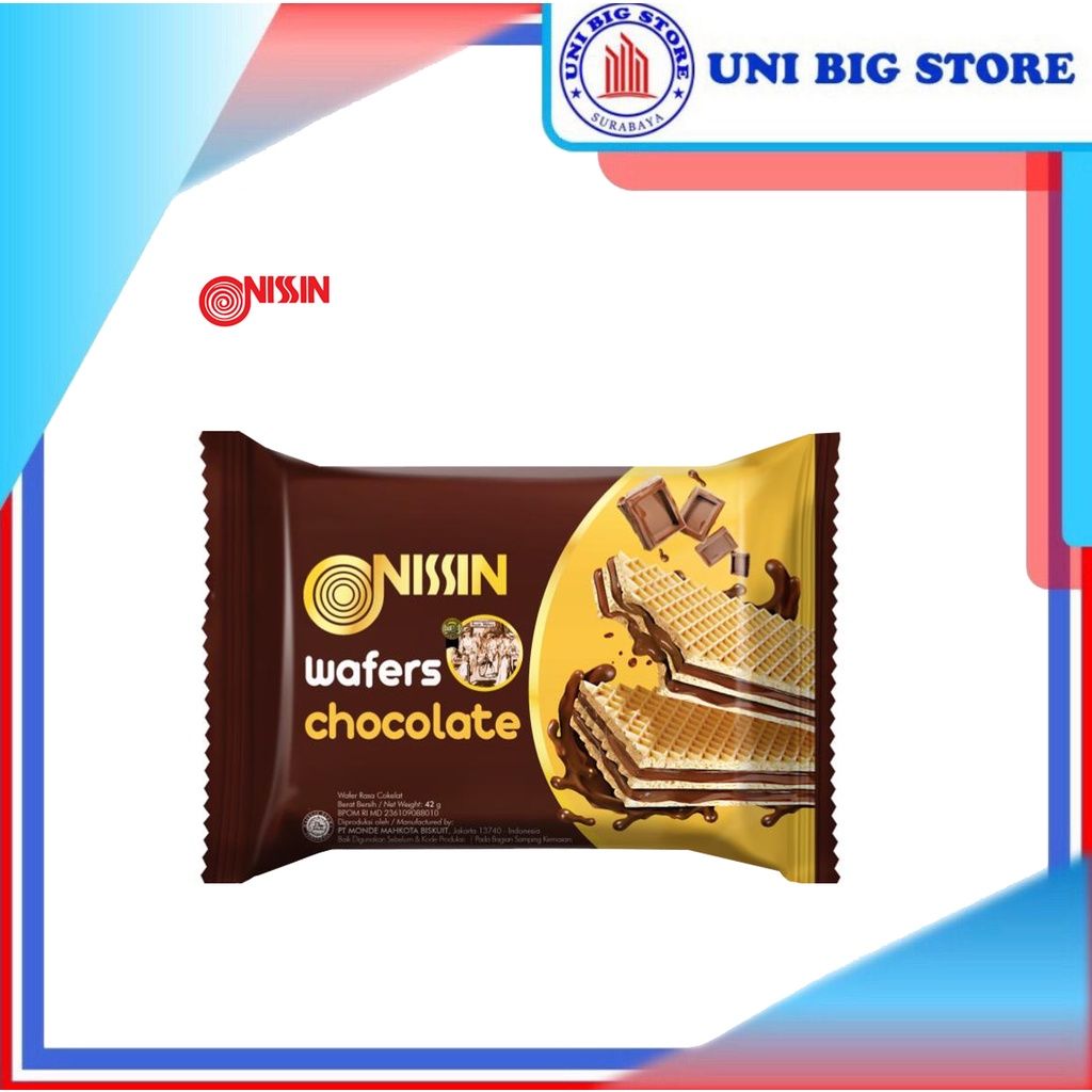 

Nissin Wafer Coklat 42 gr Wafers Chocolate