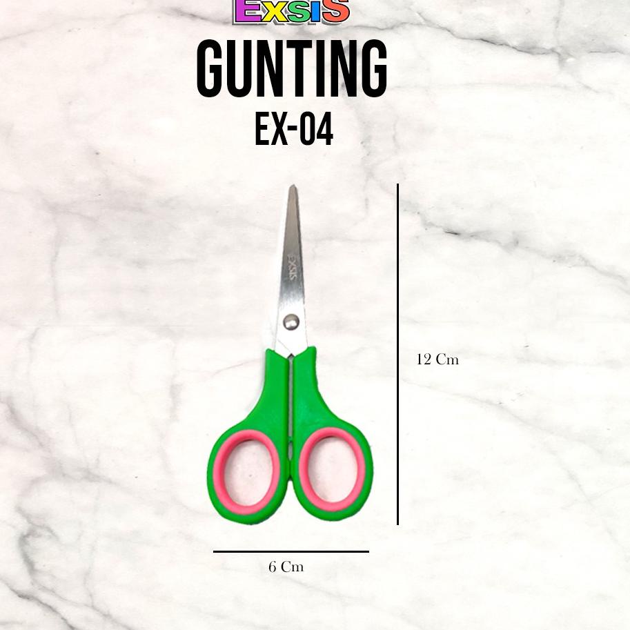 

キ 12pcs Gunting / 1 renteng gunting PASTEL / Gunting PASTEL Exsis EX04 EX05 EX06 ゑ