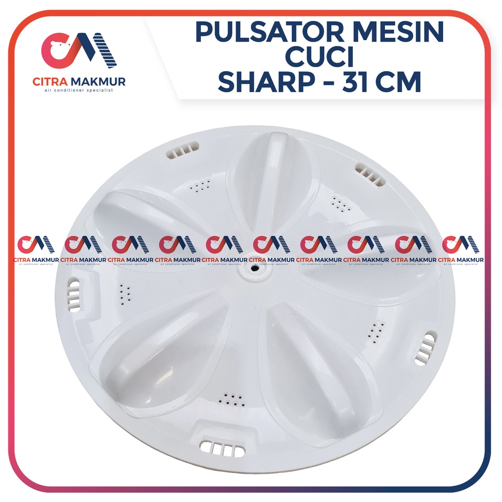 Pulsator Mesin Cuci Sharp 1 2 Tabung 31 cm Gigi 11 Kipas Piringan Baling ES Series Pemutar Otomatis Pencuci