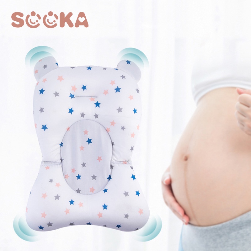 SOOKA Ultrasoft Baby Bath Pillow / Bantal Mandi Bayi Bantal Alas Mandi Pillow Bather Alas Mandi 7-8 Bulan SK-EBA1106