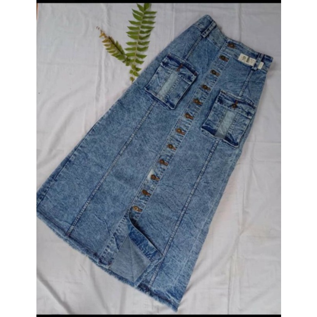 Rok jeans span||Rok Levis||Rok wanita