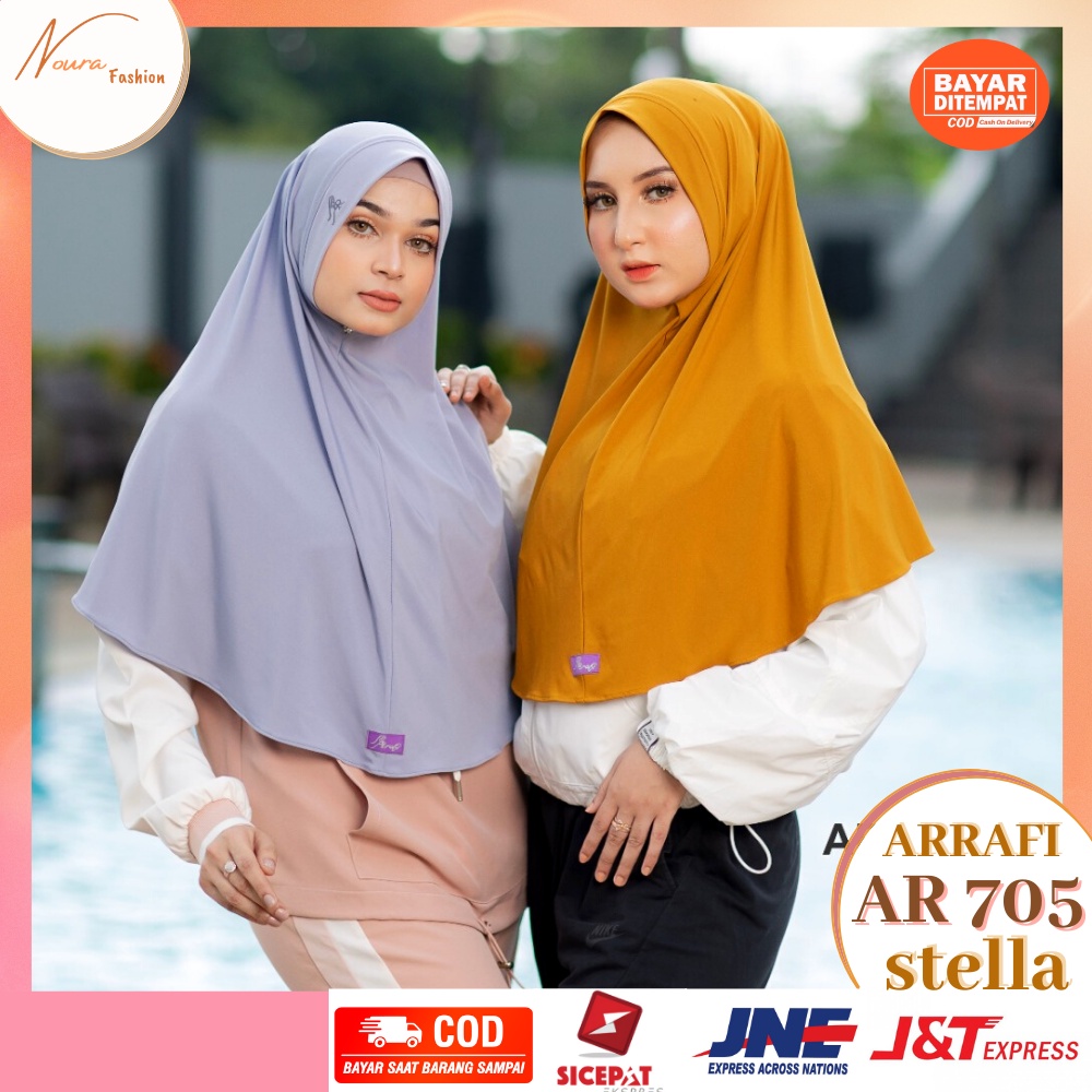 hijab sport arrafi terbaru 2022 ori AR 705 | jilbab olahraga arrafi terbaru 2022 ori | kerudung olah