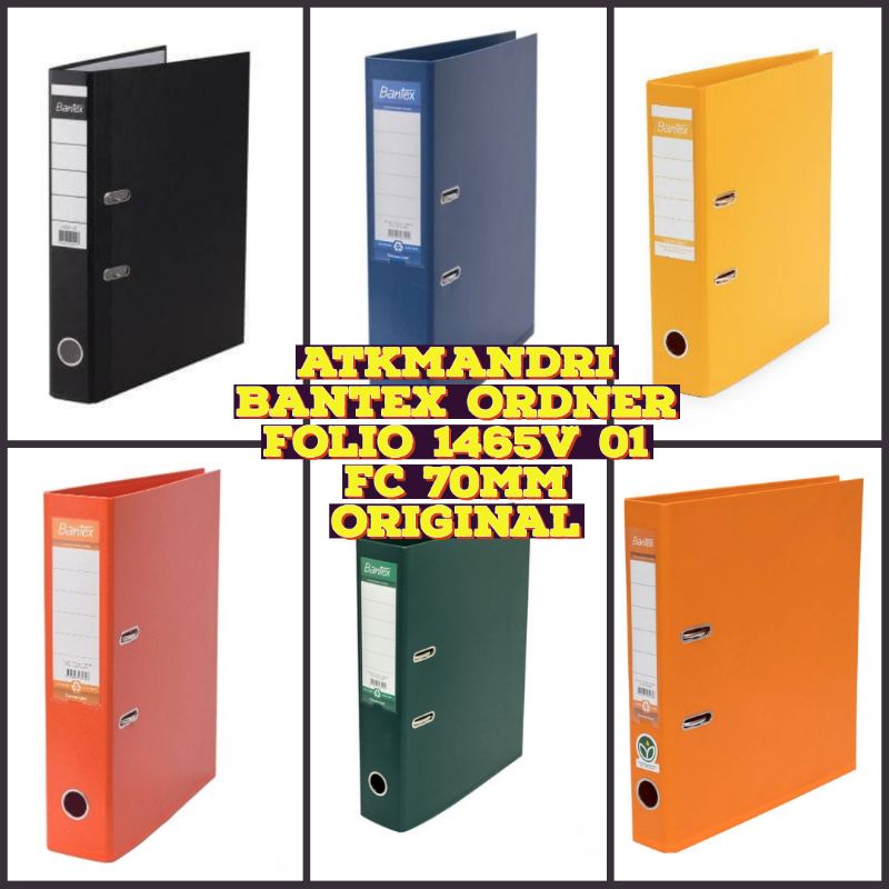 

BANTEX FOLIO ORDNER 1465V 01 FC 70MM ORIGINAL NEW