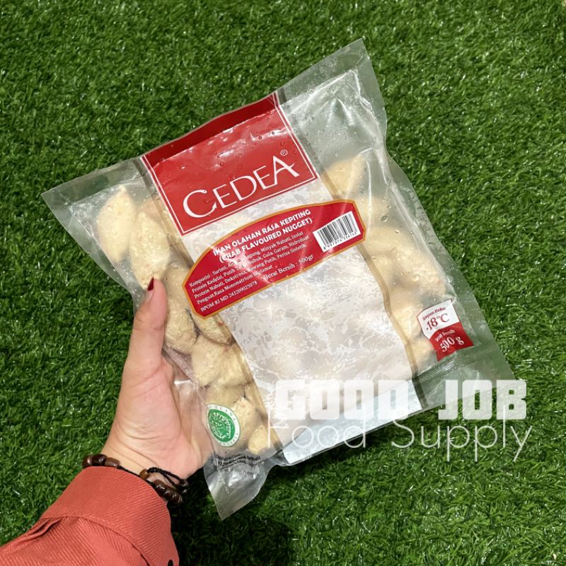 

CEDEA Crab Nugget Kepiting 500 g Halal.