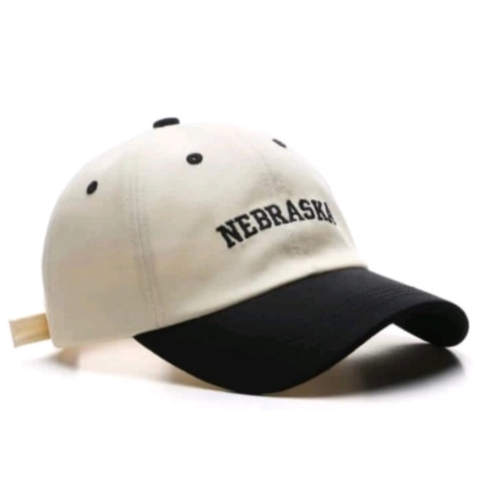 TERBARU 2022 topi baseball pria dan wanita bordir caps NEBRASKA bisa bayar di tempat