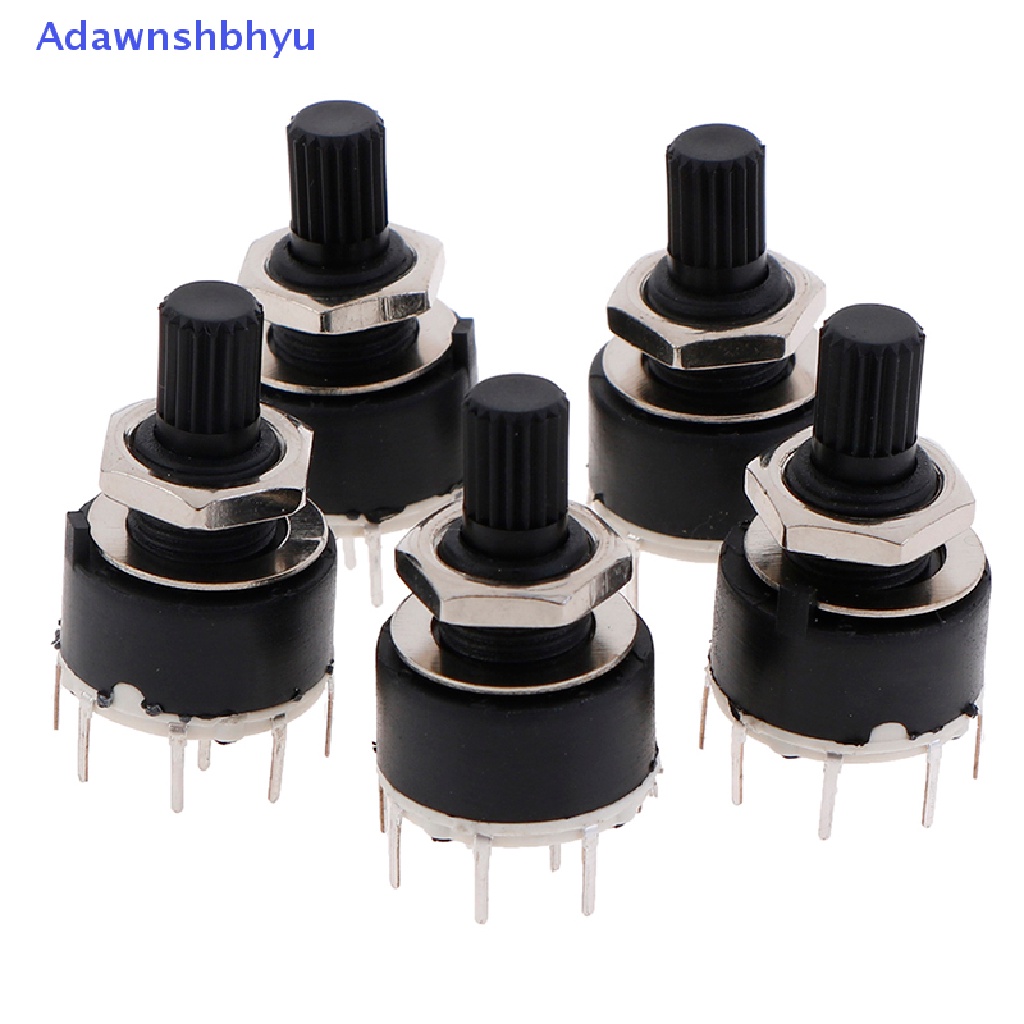 Adhyu SR16MM Saklar Putar 2tiang 34posisi 1tiang5 6 8posisi Axis Band Switch ID