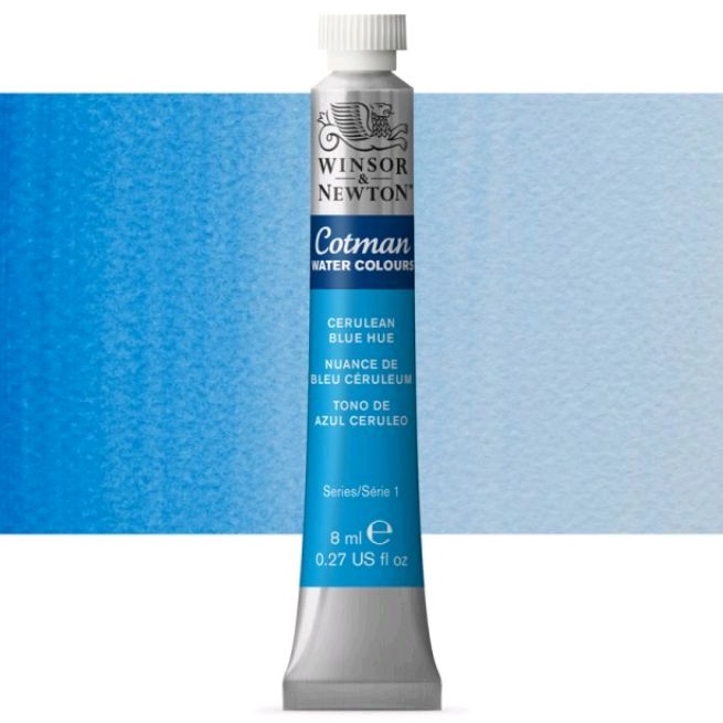 

COTMAN WATERCOLOUR 8 ML CERULEAN BLUE HUE WINSOR & NEWTON