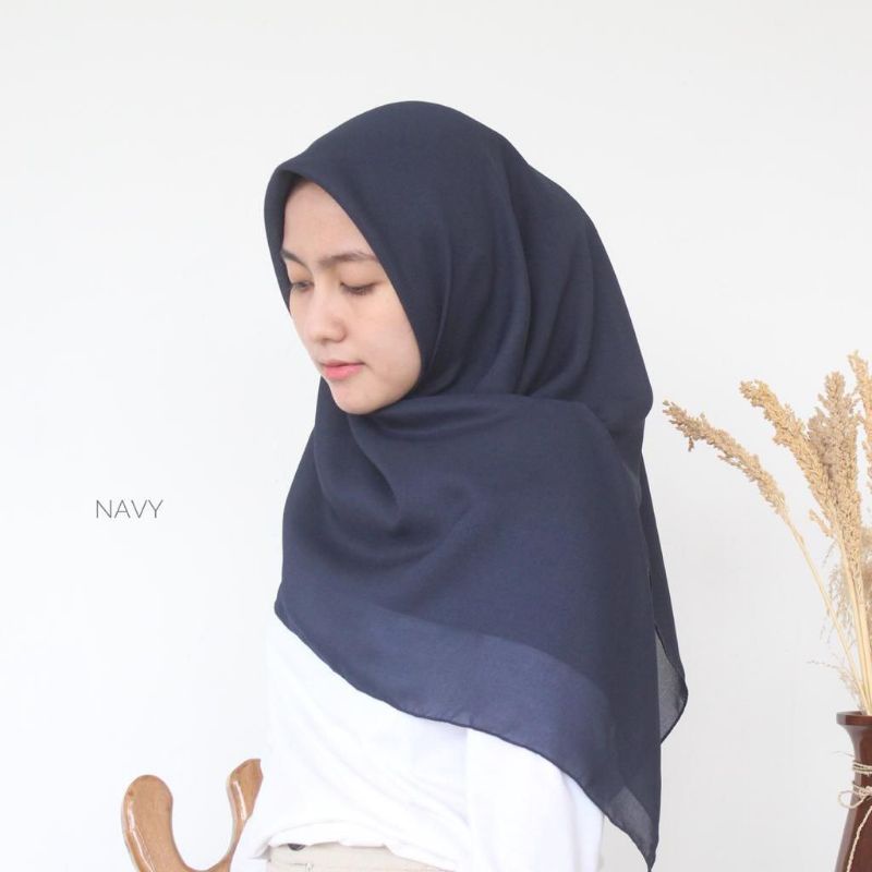 HIJAB POLYCOTTON - HIJAB PLAIN SQUARE