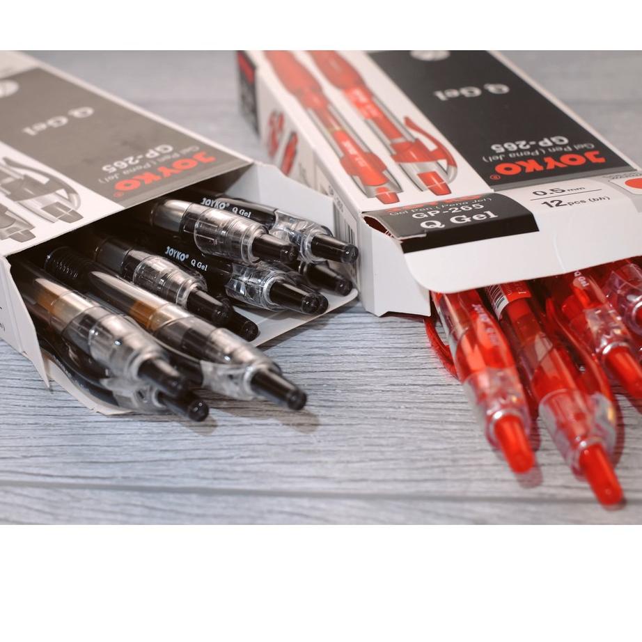 

Best Seller✲ (6 Piece) Pulpen Gel Joyko 67