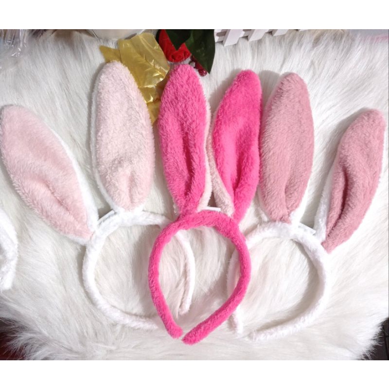 Bando Bunny|Bando Kelinci LED|Bando Bulu|Bando Lampu|Bando Pompom|Bando Boba