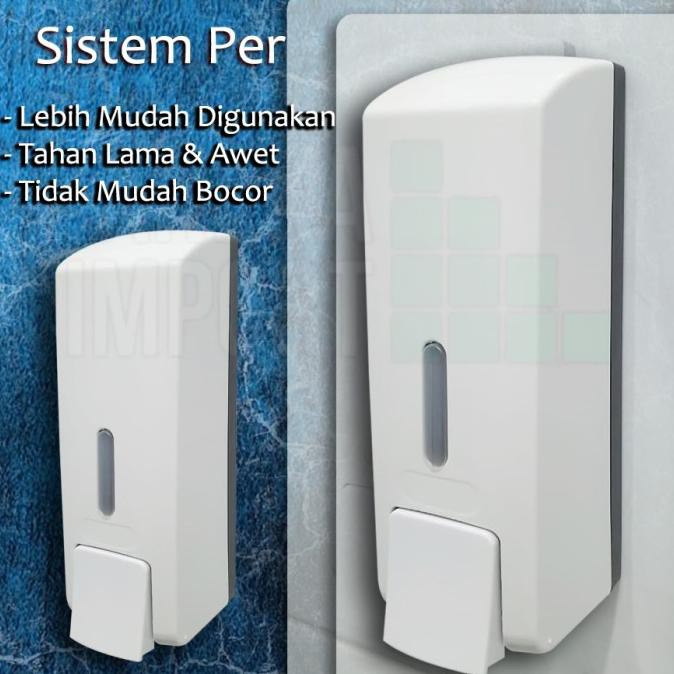 (SerbaSerbi)Dispenser Sabun Cair  Shampo Otomatis / Tempat Sabun Cair 2006 Soap -System Per  280 Ml Termurah