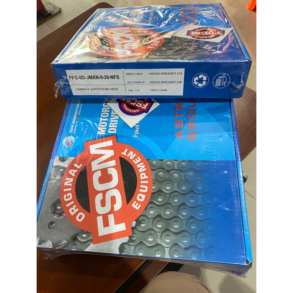 GEAR SET FSCM YAMAH JUPITER MX NEW MOTOR ASTRA OTOPARTS NEW ORI