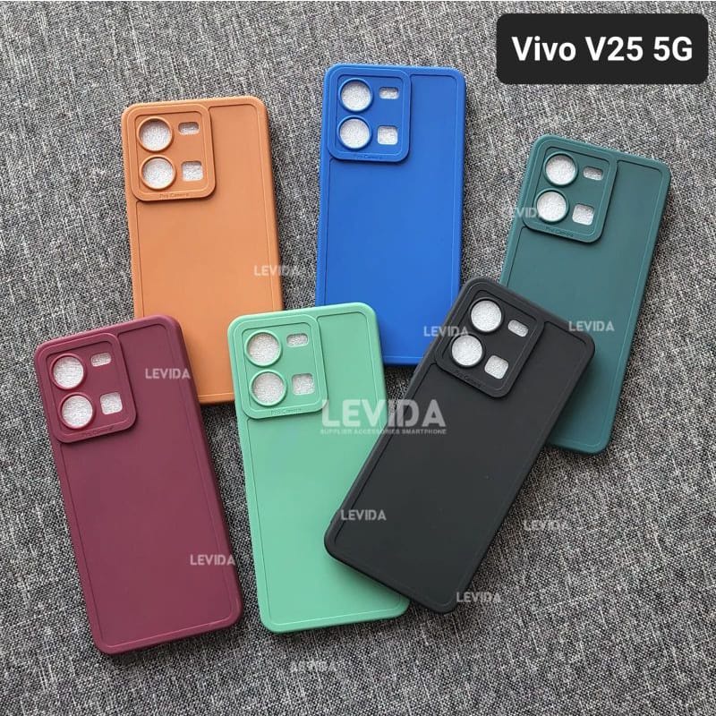 VIVO V25 5G CASE PRO CAMERA MACARON CASE VIVO V25 5G
