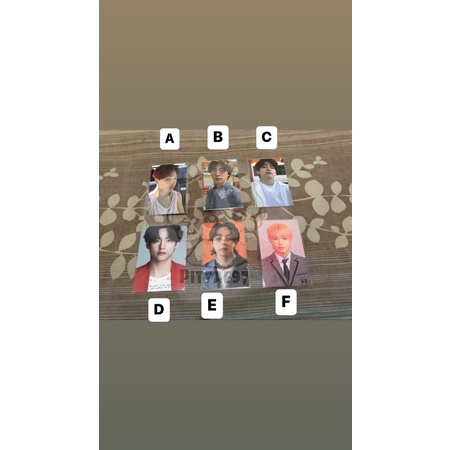 WTS PHOTOCARD OFFICIAL BTS