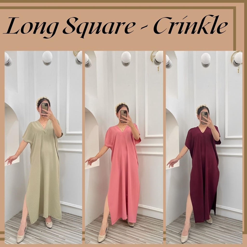 NAGITA LONG SQUARE CRINKLE PREMIUM LD 140