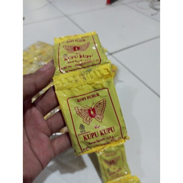 

KOPI MURAH MERIAH [KUPU-KUPU] / Butterfly Black Coffee / KOPI TUBRUK CAP KUPU-KUPU KHAS BANTEN
