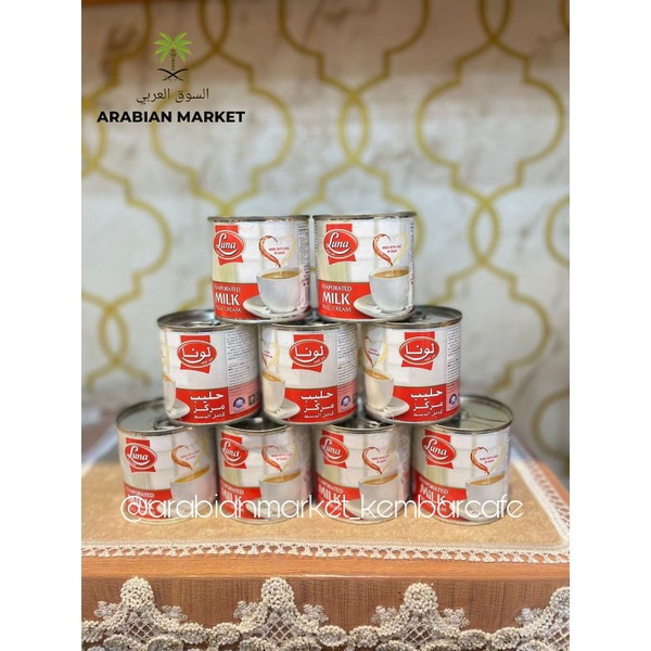 

Susu Cream Luna, Campuran Kopi, Teh, Susu Evaporated Full Cream 170 gr