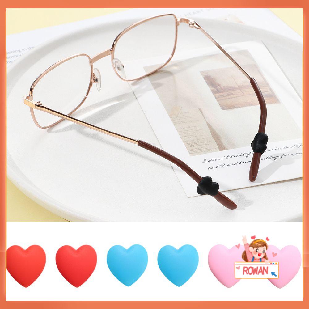 R-flower 1pasang Ear Hook Kacamata Fashion Grip Grip Temple Tip Holder Aksesoris Kacamata