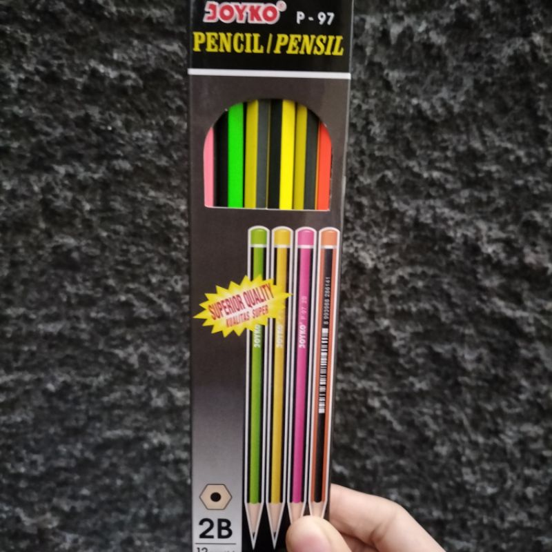 

[LUSIN/12PCS] Pensil 2B JOYKO P97