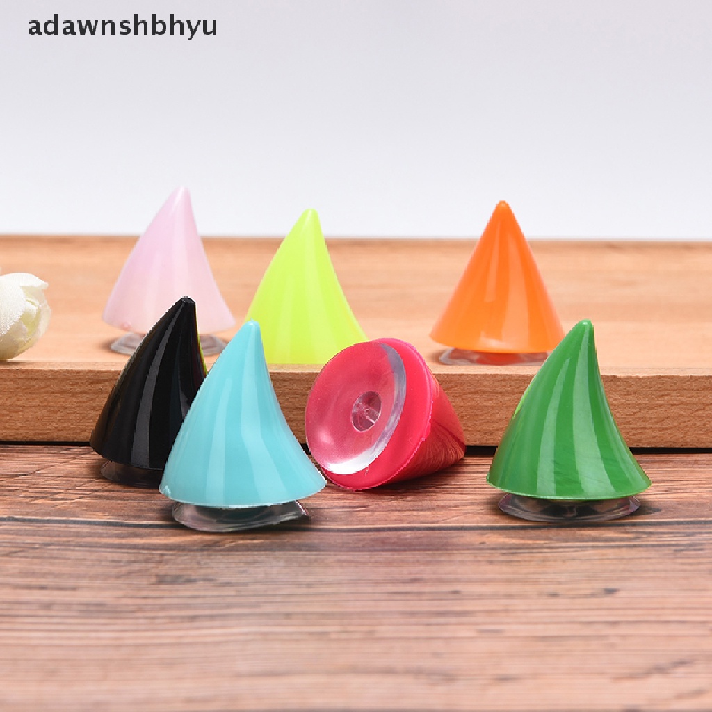 Adawnshbhyu Hiasan Kepala Helm Sepeda Motor Ornamen Tanduk Suction Cups Horns Helmet Decoration ID