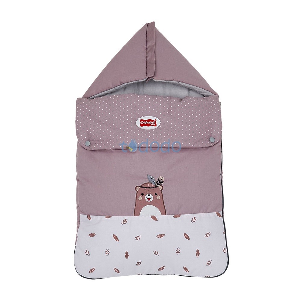 Selimut Topi Bayi Kantong Tidur Anak Dialogue Baby Sleeping Bag Bearie Series - DGS3308