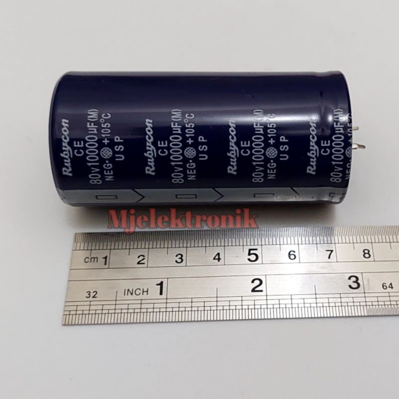 Elco 10000uf 80v elko Rubycon Usp For Audio